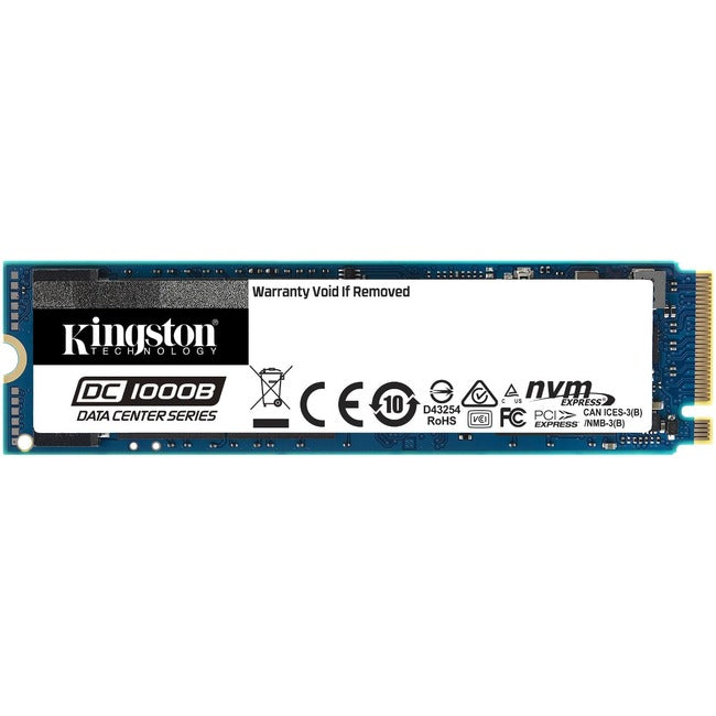 Kingston DC1000B 240 GB Solid State Drive - M.2 2280 Internal - PCI Express NVMe (PCI Express NVMe 3.0 x4) Kingston DC1000B 240 GB Solid State Drive - M.2 2280 Internal - PCI Express NVMe (PCI Express NVMe 3.0 x4)